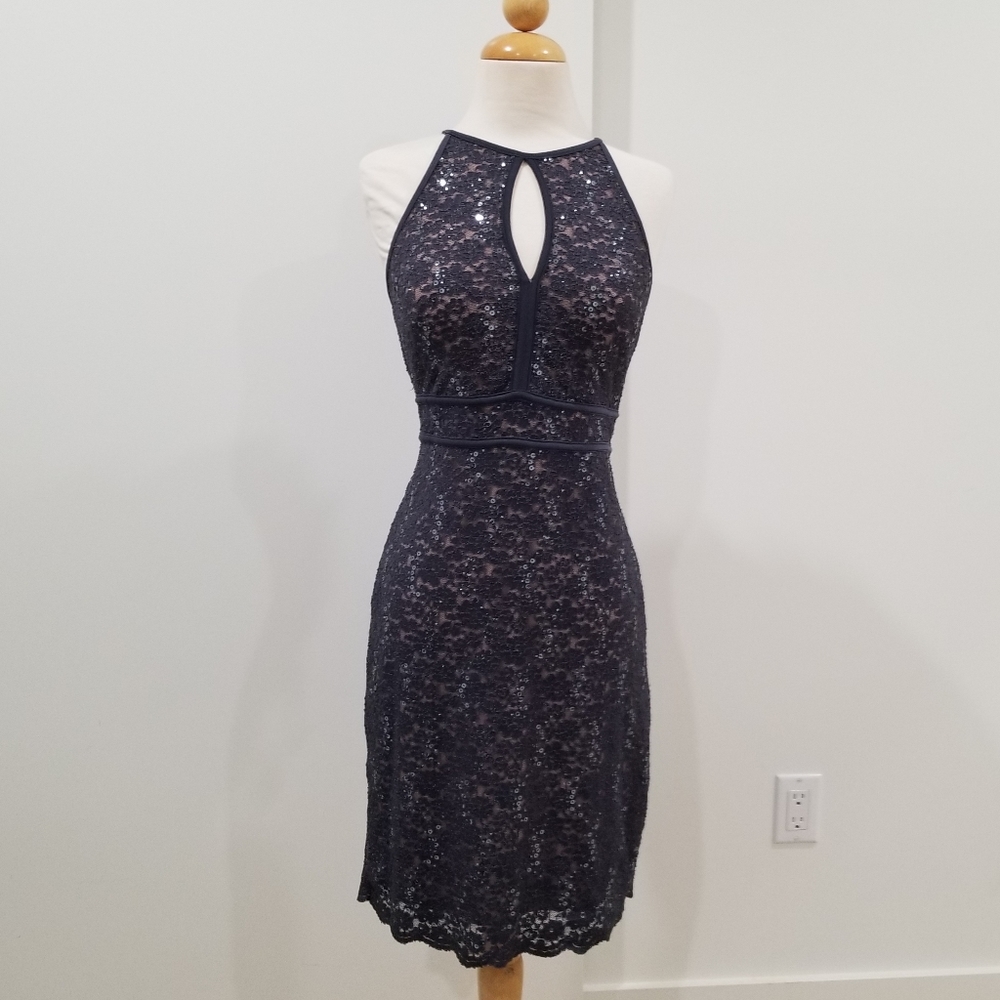 Night Way Gray Formal Dress